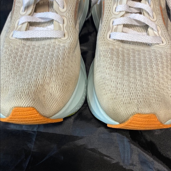 Stylish Brooks Glycerin 21 GTS‎ Beige and Blue Sneakers comfy soft work running - Picture 14 of 14